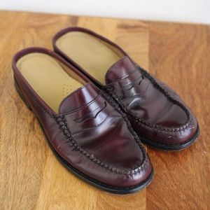 G.H. Bass WYNN MULE WEEJUNS in CORDOVAN